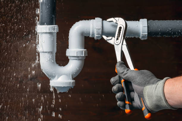 Professional Sewer Line Repair technician working in Lorraine, NY